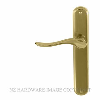WINDSOR 8168RD UB HAVEN OVAL RIGHT HAND DUMMY HANDLE UNLACQUERED BRASS