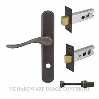 WINDSOR 8249 DRB HAVEN OVAL PRIVACY KITSET DARK ROMAN BRASS