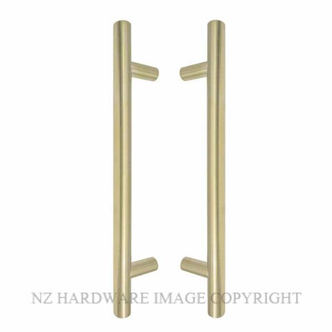 WINDSOR 8190 - 8191  USB PULL HANDLE UNLACQUERED SATIN BRASS