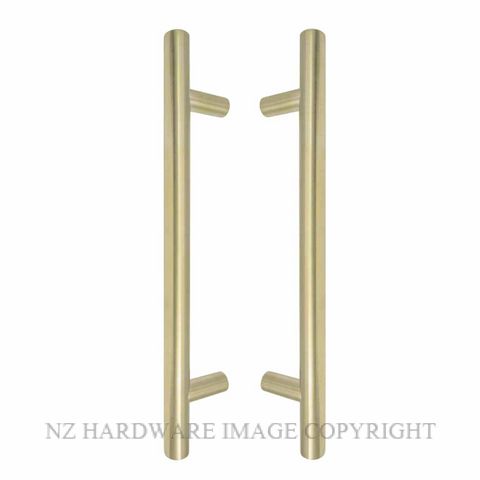 WINDSOR 8190 - 8191  USB PULL HANDLE UNLACQUERED SATIN BRASS