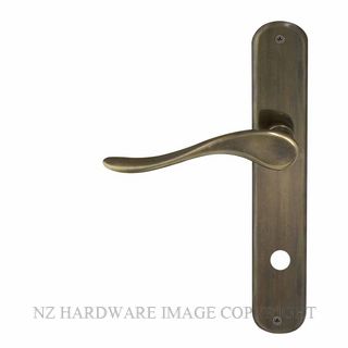 WINDSOR 8168 P85 OR HAVEN OVAL LONGPLATE P85 PRIVACY HANDLES OIL RUBBED BRONZE