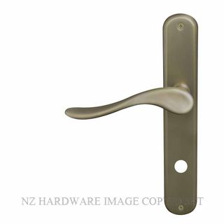 WINDSOR 8168 P85 RB HAVEN OVAL LONGPLATE P85 PRIVACY HANDLES ROMAN BRASS