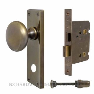 WINDSOR 3014 OR VICTORIAN KNOB PRIVACY KITSET OIL RUBBED BRONZE