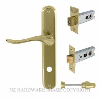 WINDSOR 8249 PB HAVEN OVAL PRIVACY KITSET POLISHED BRASS
