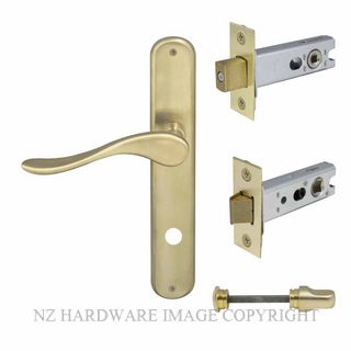 WINDSOR 8249 USB HAVEN OVAL PRIVACY KITSET UNLACQUERED SATIN BRASS