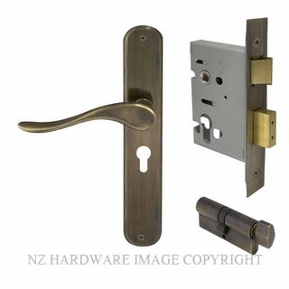 WINDSOR 8250 OR HAVEN OVAL E48 EURO LOCK KITSET OIL RUBBED BRONZE