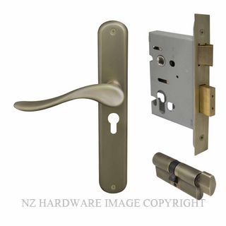 WINDSOR 8250 RB HAVEN OVAL E48 EURO LOCK KITSET ROMAN BRASS