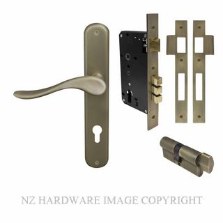WINDSOR 8251 RB HAVEN OVAL E85 EURO LOCK KITSET ROMAN BRASS