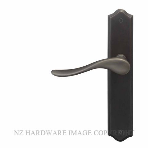 WINDSOR HAVEN TRADITIONAL DRB LONGPLATE DARK ROMAN BRASS