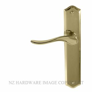 WINDSOR HAVEN TRADITIONAL PB LONGPLATE POLISHED BRASS