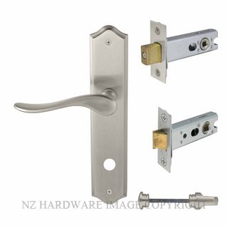 WINDSOR 8253 BN HAVEN TRADITIONAL PRIVACY KITSET BRUSHED NICKEL