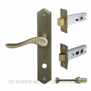 WINDSOR 8253 RB HAVEN TRADITIONAL PRIVACY KITSET ROMAN BRASS