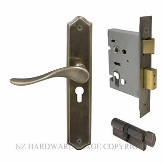 WINDSOR 8254 OR HAVEN TRADITIONAL E48 EURO LOCK KITSET OIL RUBBED BRONZE
