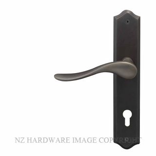 WINDSOR 8169 E85 DRB HAVEN TRADITIONAL LONGPLATE E85 EURO DARK ROMAN BRASS