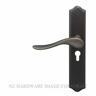 WINDSOR 8169 E48 DRB HAVEN TRADITIONAL LONGPLATE E48 EURO DARK ROMAN BRASS