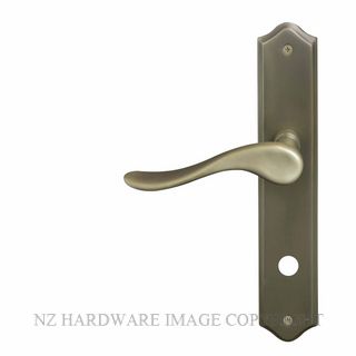 WINDSOR 8169 P85 RB HAVEN TRADITIONAL LONGPLATE P85 PRIVACY HANDLES ROMAN BRASS