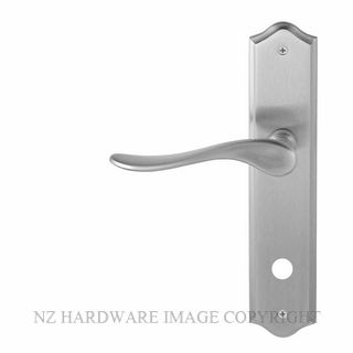 WINDSOR 8169 P85 SC HAVEN TRADITIONAL LONGPLATE P85 PRIVACY HANDLES SATIN CHROME
