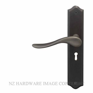 WINDSOR 8169L DRB HAVEN TRADITIONAL LONGPLATE STD KEYHOLE DARK ROMAN BRASS