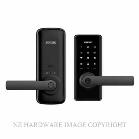 SCHLAGE SREEAS2C5BL EASE SMART ENTRY LOCK BLACK