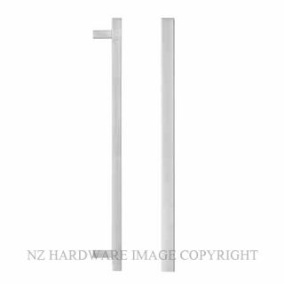 LOCKWOOD 145X375SS PULL HANDLES PER PAIR SATIN STAINLESS