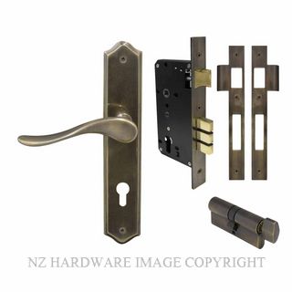 WINDSOR 8255 OR HAVEN TRADITIONAL E85 EURO LOCK KITSET OIL RUBBED BRONZE