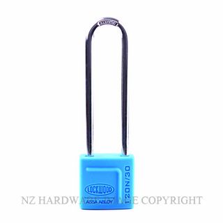 LOCKWOOD 120N/30/180/DP 120N SERIES PADLOCK 30MM WITH 80MM SHACKLE WITH SILICON JACKET DP
