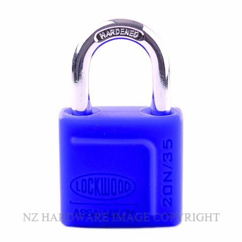 Lockwood 120N 35 Series Padlocks Series Blue