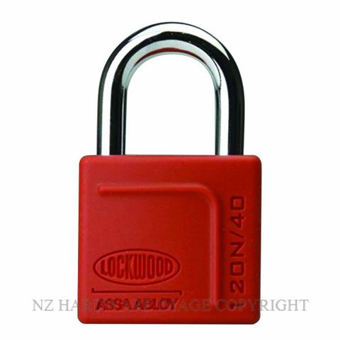 Lockwood 120N 40 Series Padlocks Series Red