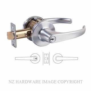 LOCKWOOD L936SC LEVER HANDLE ESCAPE DEADLATCH SATIN CHROME