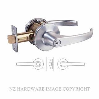 LOCKWOOD L938SC LEVER HANDLE STOREROOM LOCK SATIN CHROME