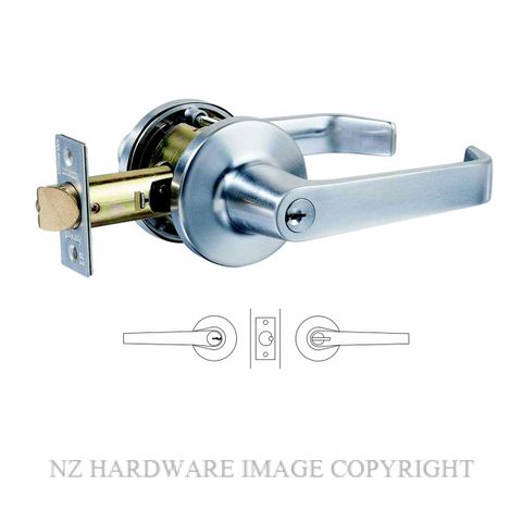 LOCKWOOD 950 SERIES KEY N LEVER SATIN CHROME