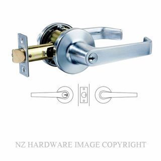 LOCKWOOD L958SC LEVER HANDLE STOREROOM LOCK SATIN CHROME