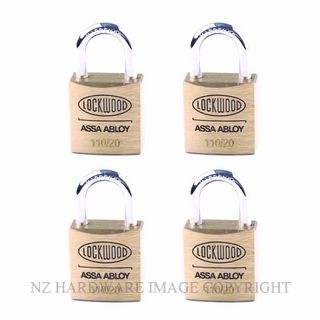 LOCKWOOD 110/20/111/4NDP 110 SERIES PADLOCK 20MM WITH 11MM SHACKLE NDP