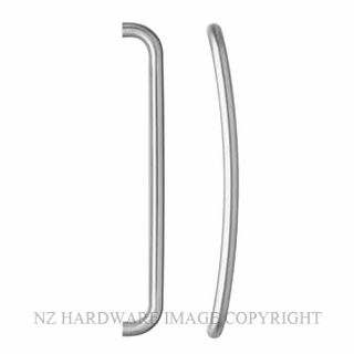 LOCKWOOD 192X600SS PULL HANDLES PER PAIR SATIN STAINLESS
