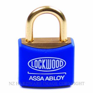 Lockwood 110 25 Series Padlocks Blue