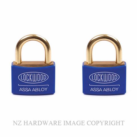Lockwood 110 40 Series Padlocks Blue