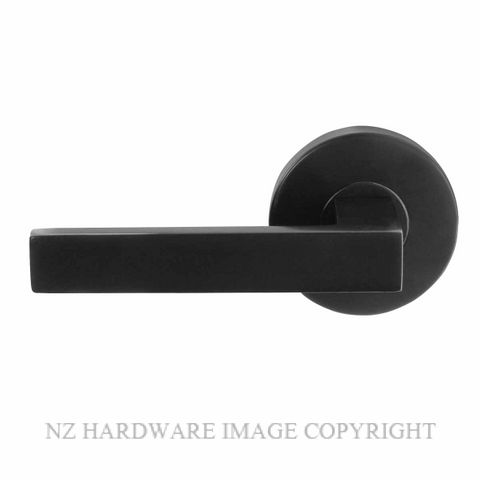 WINDSOR 9221 - 9225 HALO POLARIS LEVER SETS MATT BLACK