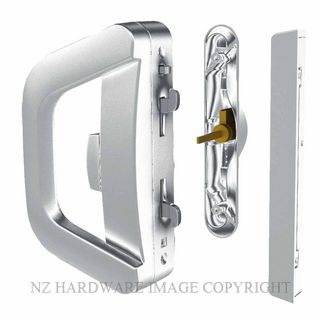 YALE AL901210SC ALBANY ENDEAVOUR KEY & SNIB SLIDING DOOR LOCK SATIN CHROME