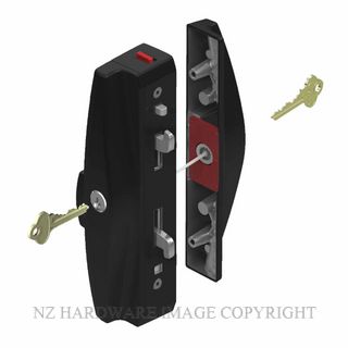 YALE EN931310B ARIA ENDEAVOUR KEY & KEY SLIMLINE LOCK MATT BLACK