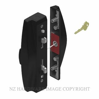 YALE EN930010B ARIA ENDEAVOUR KEY & SNIB SLIMLINE LOCK MATT BLACK