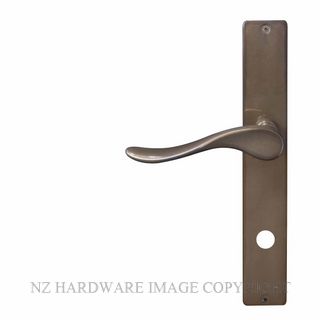 WINDSOR 8194 P85 AB HAVEN SQUARE LONGPLATE PRIVACY 85MM ANTIQUE BRONZE