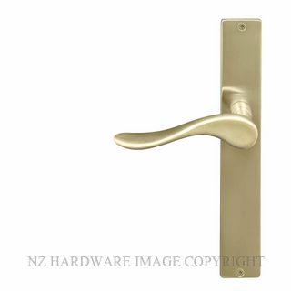 WINDSOR 8194RD USB HAVEN SQUARE LONGPLATE DUMMY RIGHT HAND UNLACQUERED SATIN BRASS