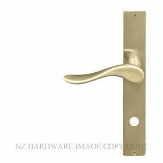 WINDSOR 8194 P85 USB HAVEN SQUARE LONGPLATE PRIVACY 85MM UNLACQUERED SATIN BRASS