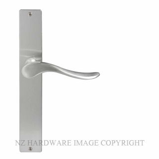WINDSOR 8194LD SC HAVEN SQUARE LONGPLATE DUMMY LEFT HAND SATIN CHROME