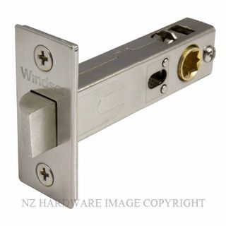 WINDSOR 1101 SS 70MM TUBULAR LATCH (92MM CASE) SATIN STAINLESS