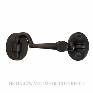 WINDSOR 5142 DRB CABIN HOOK 100MM DARK ROMAN BRASS