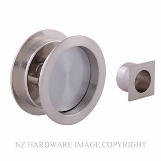 EZSET EZ601RNDSN CAVITY SLIDER PASSAGE KIT ROUND SATIN NICKEL