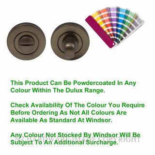 WINDSOR 8188 PC PRIVACY TURN & RELEASE - 50MM ROSE POWDER COAT