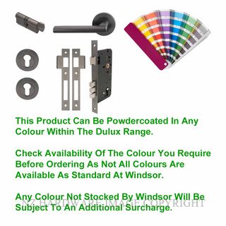 WINDSOR 7224 PC GALAXY PHOENIX ENTRANCE SET POWDER COAT