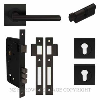 WINDSOR 7234 BLK GALAXY PHOENIX ELITE ENTRANCE SET MATT BLACK